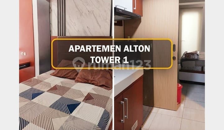 Furnished Apartment Unit Near Undip The Alton Tembalang Semarang