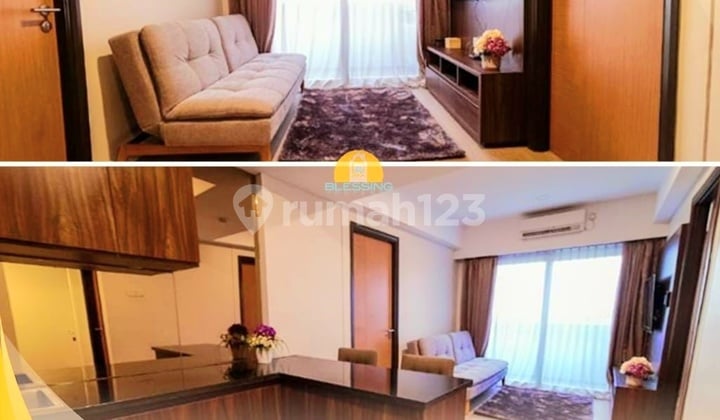 Apartemen Tengah Kota Unit 2 BR MG Suites Jl Gajahmada Semarang