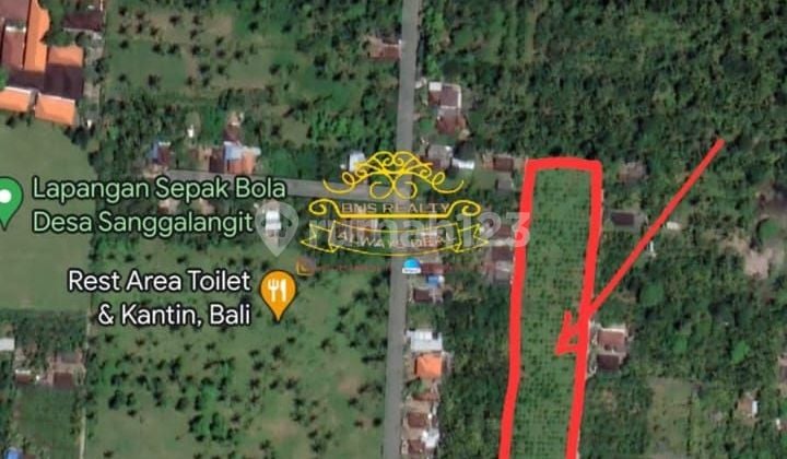 Land for Sale in Sanggalangit Location