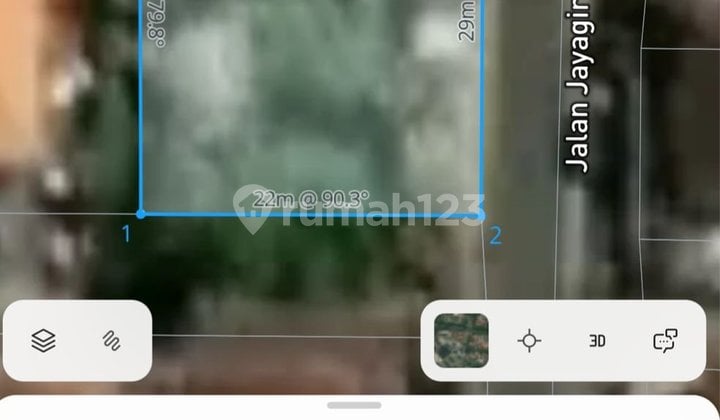 Tanah Jual Lokasi Renon