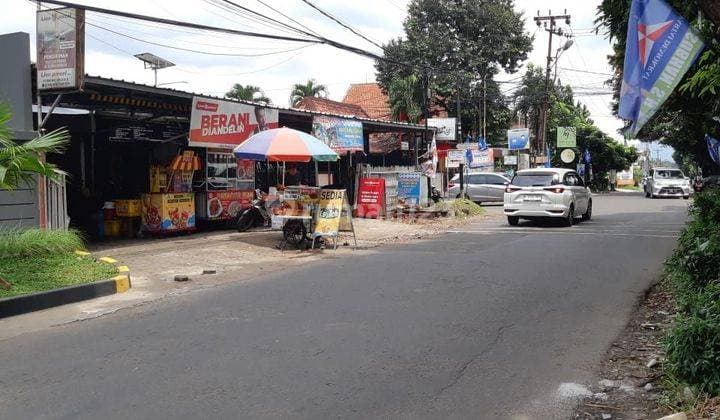 Dijual Rumah Posisi Hook Pinggir Jalan Raya Bogor Baru Cocok Untuk Ruko/foodcort
