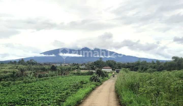 Dijual Tanah Kavling View Gunung Salak Cocok Untuk Villa/wisata/cafe & Resto