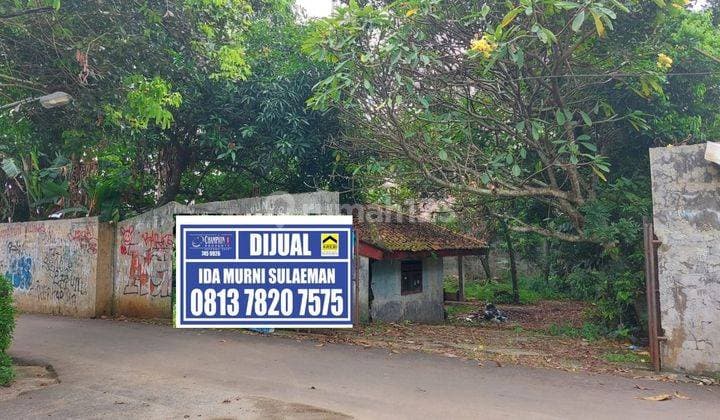 Kavling Siap Bangun Rumah,Gudang,Kantor dekat TOL bebas Banjir Pamulang Tangsel