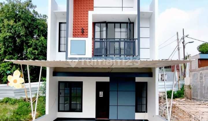 Rumah 2 Lantai Di Jakarta Timur Dekat Mrt Dan Tol Rambutan