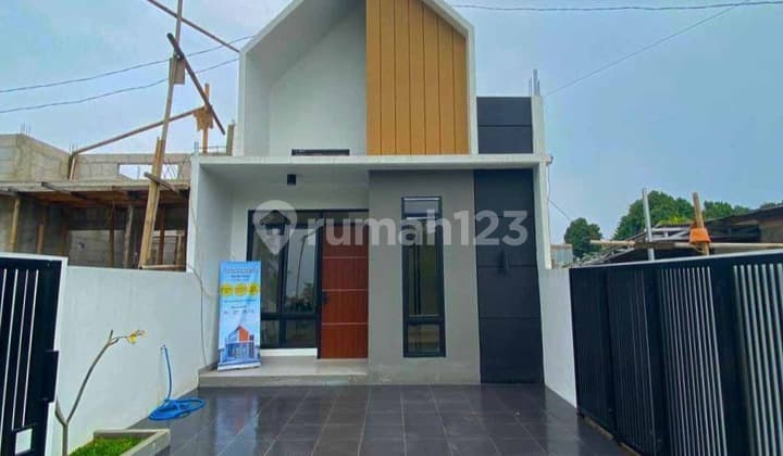 Rumah Bebas Banjir Lokasi Pinggir Jalan Tanpa DP Legalitas SHM