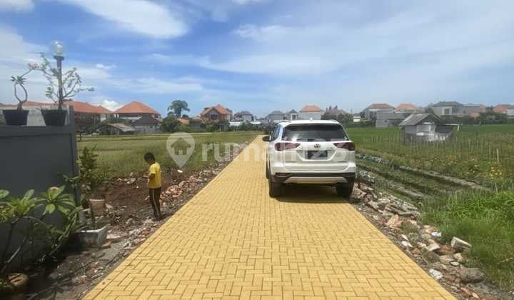 Tanah Kavling View Sawah di Tukad Balian Renon