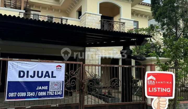 Rumah Dijual 2 Lantai Bagus di Taman Hunian Satelit II, Surabaya