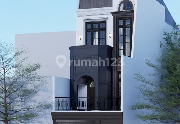 New Luxury Classic Design House in Cempaka Putih
