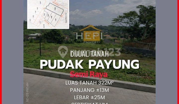 Tanah di Bumirejo Raya Pudak Payung Siap Bangun