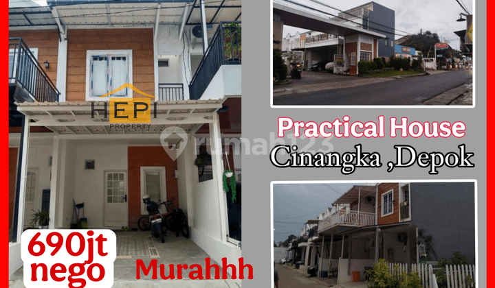 Affordable House in Depok Cluster, Practical House