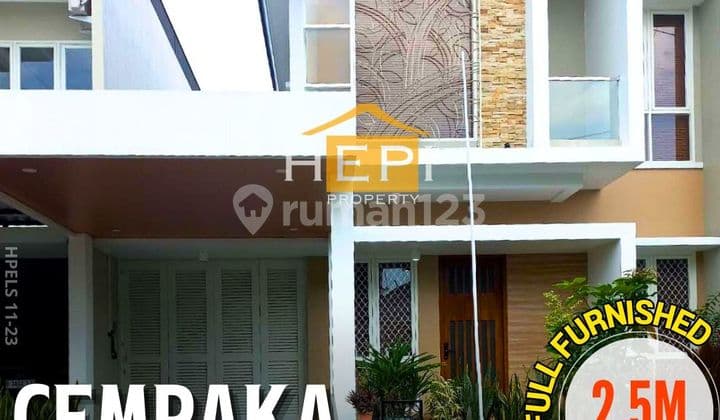 Rumah 2lt Di Cempaka Resident, Full Furnish Siap Pakai