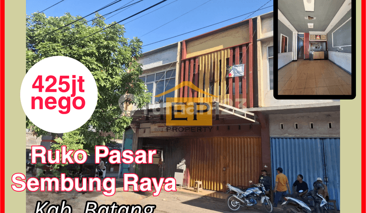Ruko 2Lt Jual Rugi di Pasar Sembung Raya Batang