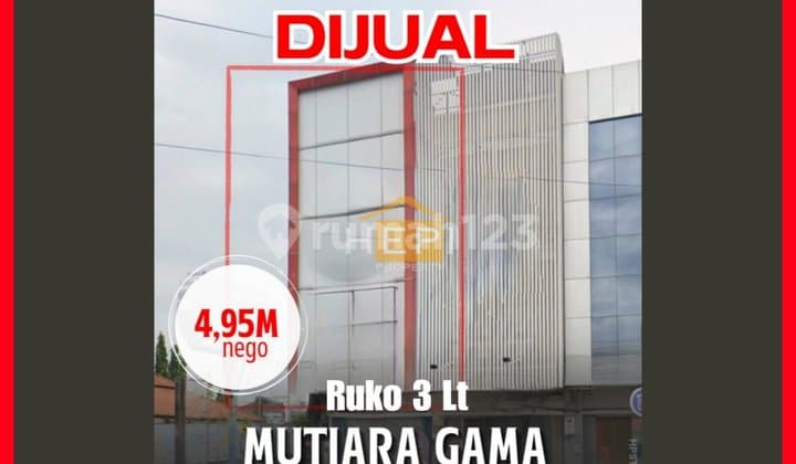 Ruko Dekat Kota Area Majapahit Mutiara Gama