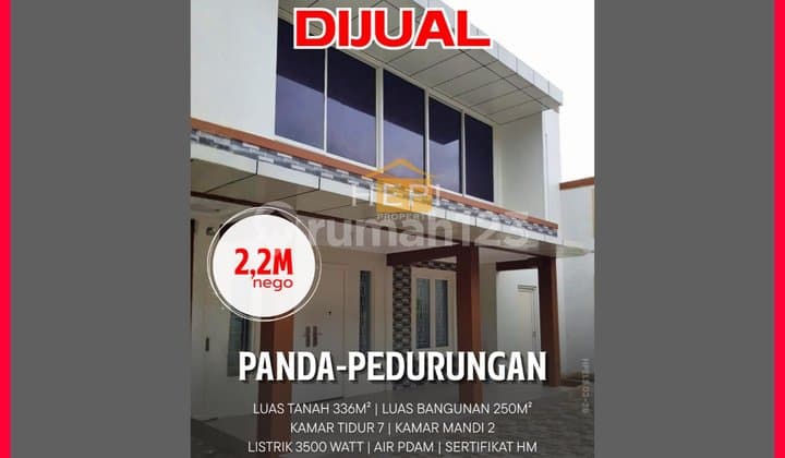 Rumah Bagus di Pedurungan Jl Panda Siap Pakai