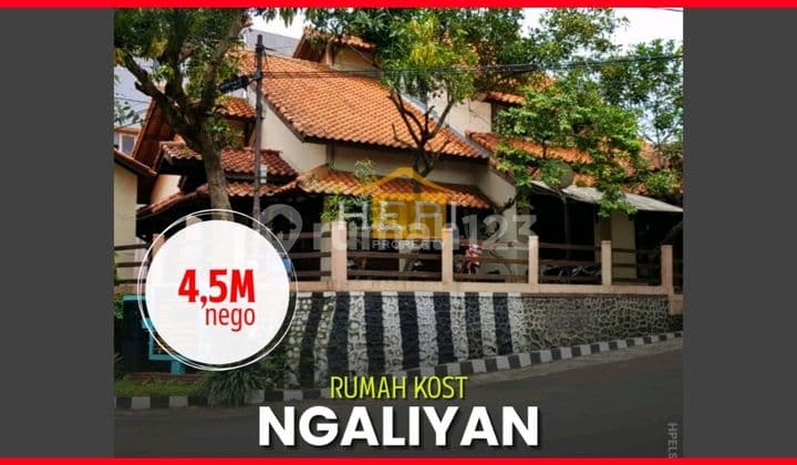 Rumah Kos Aktif di Bpi Ngaliyan, Rumah Induk dan Toko