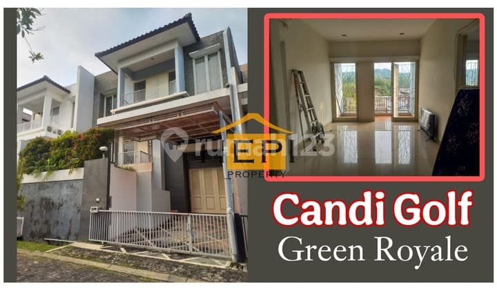 Rumah 2lt Siap Pakai Di Candi Golf Green Royale