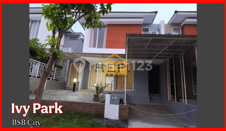 Fully Furnished 2-Story House in Good Condition at Ivy Park Bsb City
