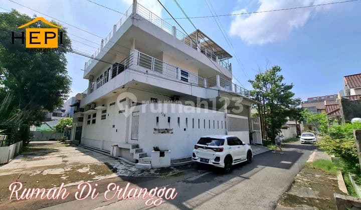 Rumah 3.5lt Tengah Kota Di Erlangga Siap.pakai