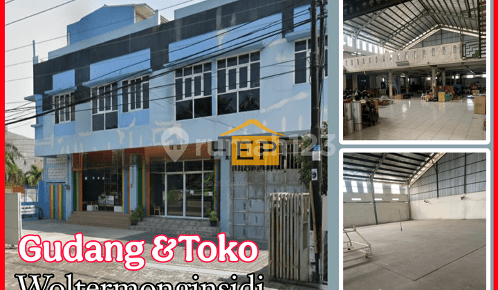Gudang Bonus Toko di Wolter Monginsidi Akses Kontainer