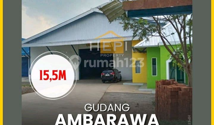 Gudang Bagus di Ambarawa Akses Kontainer
