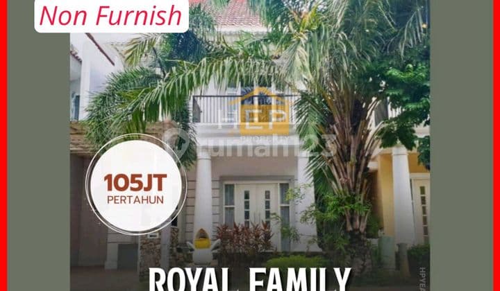 Rumah Non Furnish di Royal Family Dekat Bandara
