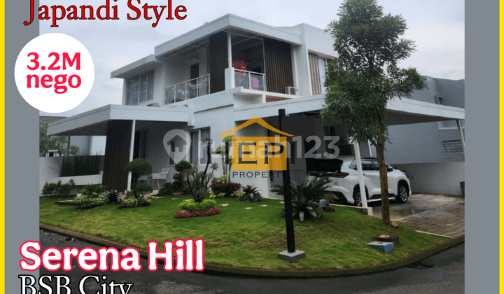 Rumah Hook Furnish 2 LT di Serena Hill Bsb