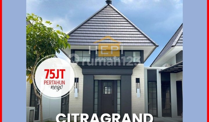 Rumah Bagus di Citragrand Kondisi Siap Pakai