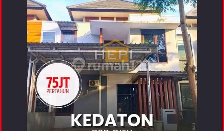 Rumah 2Lt Furnish di Kedaton Bsb Siap Pakai