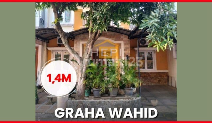 Rumah 2Lt Siap Pakai di Graha Wahid Bebas Banjir