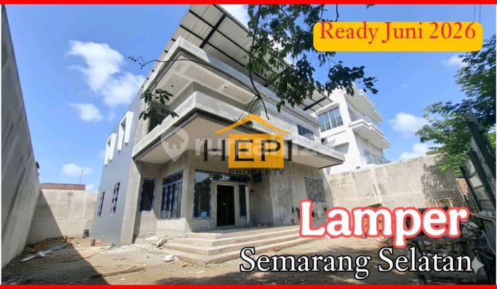 Rumah 2Lt Baru di Jalan Raya Lamper Siap Utk Usaha