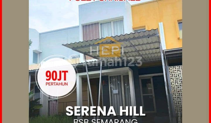 Rumah 2Lt Full Furnish di Serena Bsb City