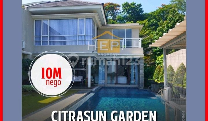 Rumah Mewah di Citrasun Bukitsari Ada Kolam Renang