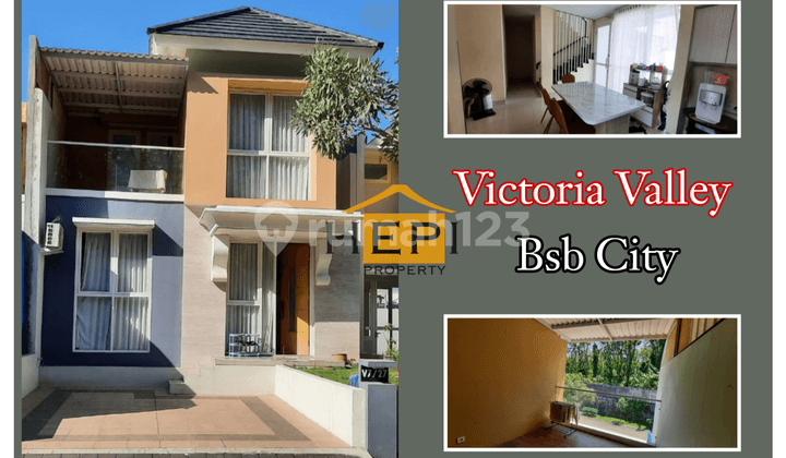 Rumah 2 LT di Bsb Victoria Valley Siap Pakai