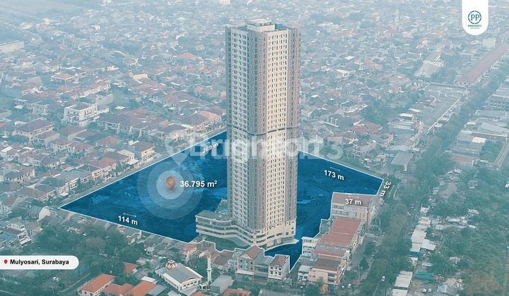 TANAH STRATEGIS APARTEMEN GRAND DHARMAHUSADA LAGOON SURABAYA