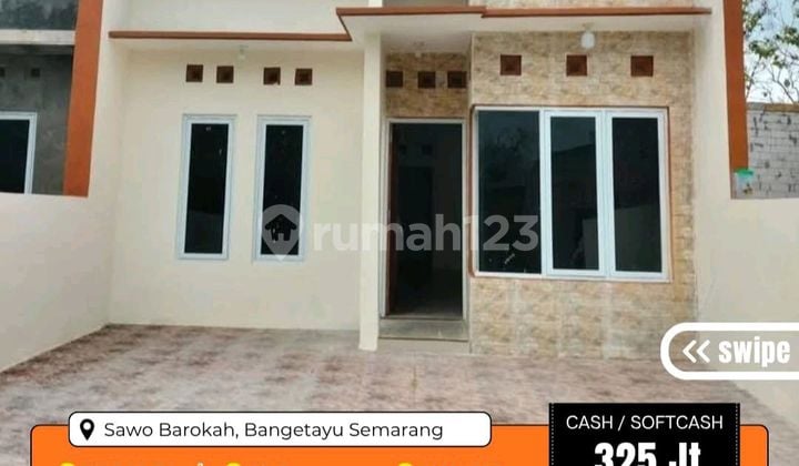 Rumah Desain Minimalis, Dekat Jalan Raya,free Biaya2