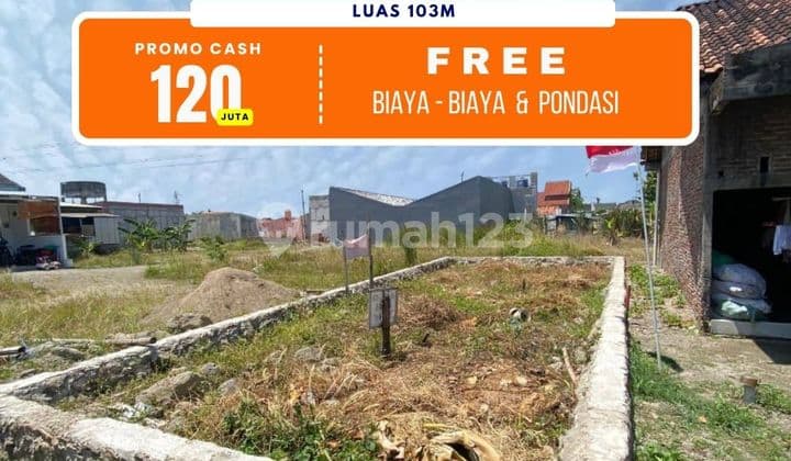 Kavling Siap Bangun,sudah Pondasi Dan Tanah Hurung,free Biaya2