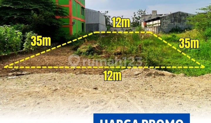 Kavling Siap Bangun,Akses Dekat Jalan Raya,Free Biaya2