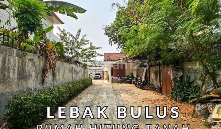 Rumah hitung tanah di Lebak Bulus