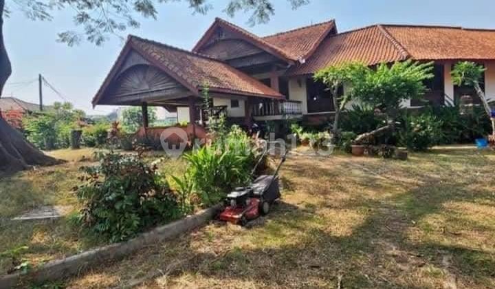 Dijual Murah!! Tanah Di Cirendeu Bonus Rumah Model Villa Tanggerang Selatan