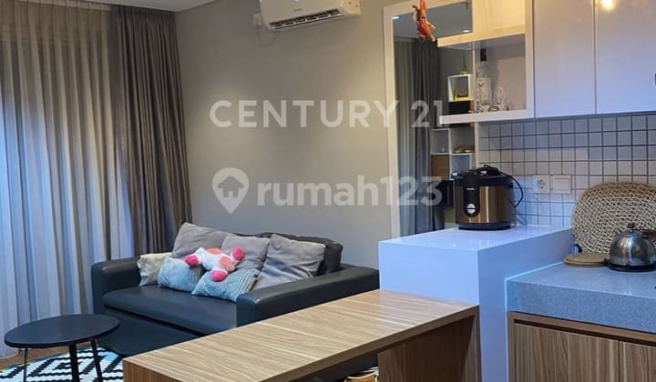 Apartemen Paddington Height Alsut 1BR Siap Pakai Interior Modern