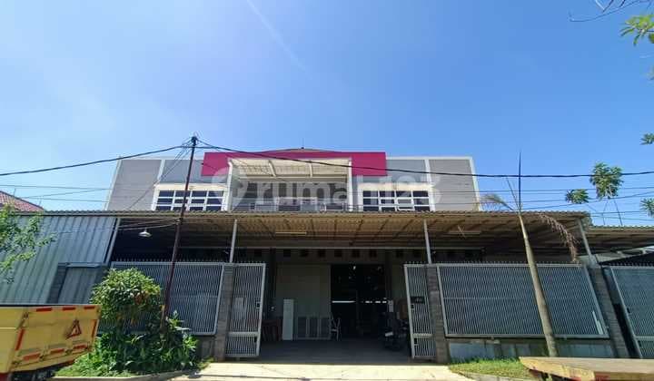 Dijual Rumah + Gudang 2 Lantai Di Holis Caringin