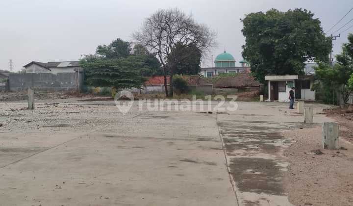 Tanah Kondisi Sudah Rata di Klari Karawang Timur