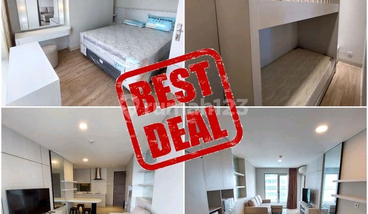 Jual Cepat, Apartemen Praxis 2 Br Full Furnish Dkt Tunjungan Peak