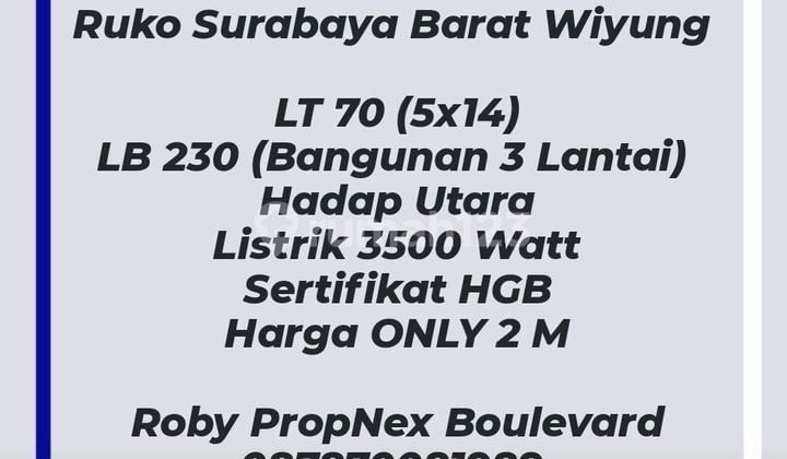 Murah, Ruko Dian Istana Dkt Wiyung, Darmo Permai, Hr Muhammad Murah, Ruko Dian Istana Dkt Wiyung, Darmo Permai, Hr Muhammad
