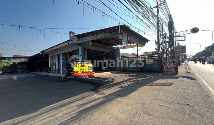 Dijual Tanah Sekaligus Tempat Usaha Luas 938 M2, Siap Pakai Lokasi Strategis, Jalan Raya Hasanudin Tambun Selatan