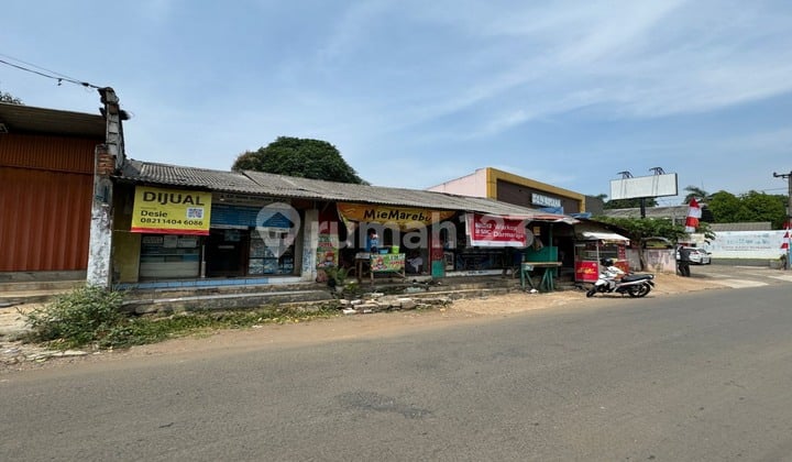 Tanah Bonus 5 Ruko, 6 Kontrakan Luas Tanah 2.448m2 di Pinggir Jalan Gadong Cileungsi, Bogor