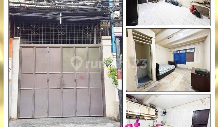 Dijual Ruko 3 Lt Di Pejagalan Penjaringan Shm Hadap Barat Laut