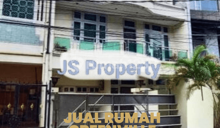 Dijual Rumah 2 Lt Greenville Shm Hadap Selatan