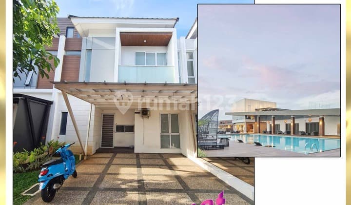 Dijual Rumah 2 Lantai di The Riviera Puri . Metland Cyber City Cipondoh - Tangerang