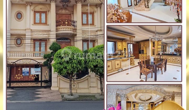 Turun Harga Dijual / Disewa Rumah Mewah Full Furnished 3 Lantai Di Citra Garden 1 Shm Furnish Hadap Timur